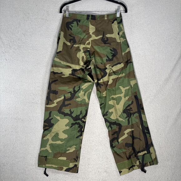 Cold Weather Camouflage Trousers Size XS Short Woodland Goretex Utility Outdoors - Picture 10 of 15
